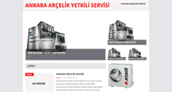 Desktop Screenshot of ankaraarcelikservisleri.com